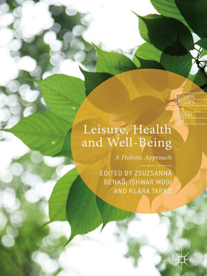 cover image of Leisure, Health and Well-Being